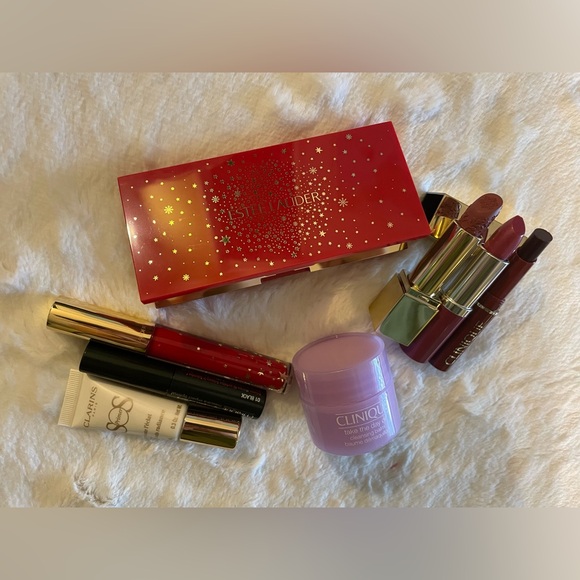 New! Bundle of 8 pieces of mix Brand Estee Lauder, Clinique,Clarins Make up kit! - Picture 6 of 6